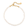 Bracelet petites perles roses